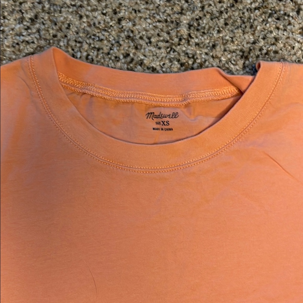 Madewell Coral Tee